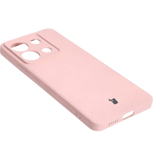 Kup Etui Bizon Case Silicone Sq do Xiaomi Poco X6 / Xiaomi Redmi Note 13 Pro 5G světle růžové - BIZ4525 - {ean13} - Sklep Home Screen
