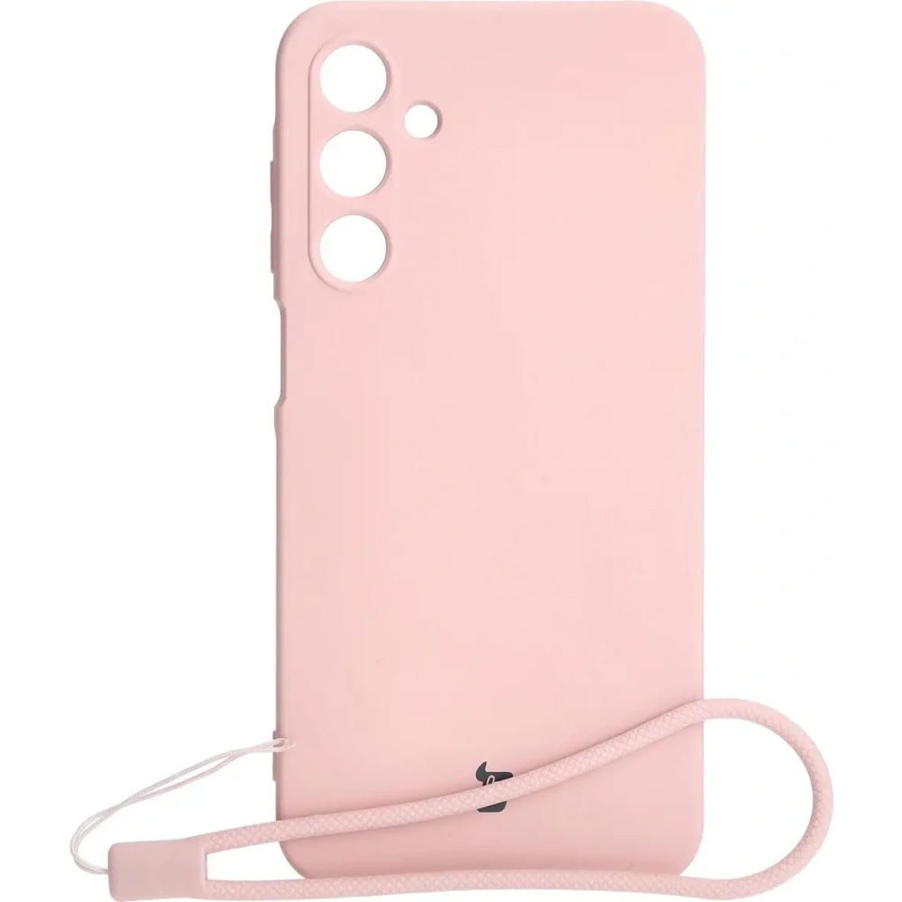 Etui Bizon Case Silicone do Samsung Galaxy A25 5G jasnoróżowe