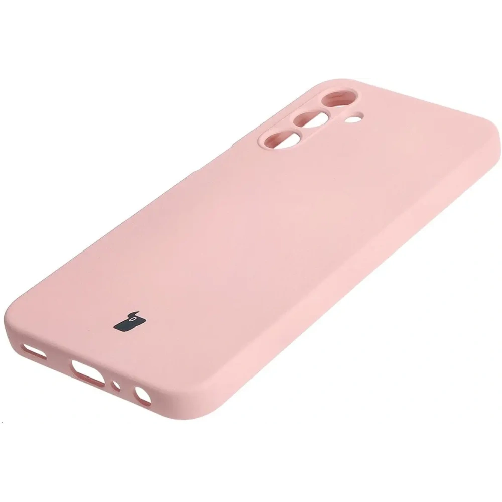 Etui Bizon Case Silicone do Samsung Galaxy A25 5G jasnoróżowe