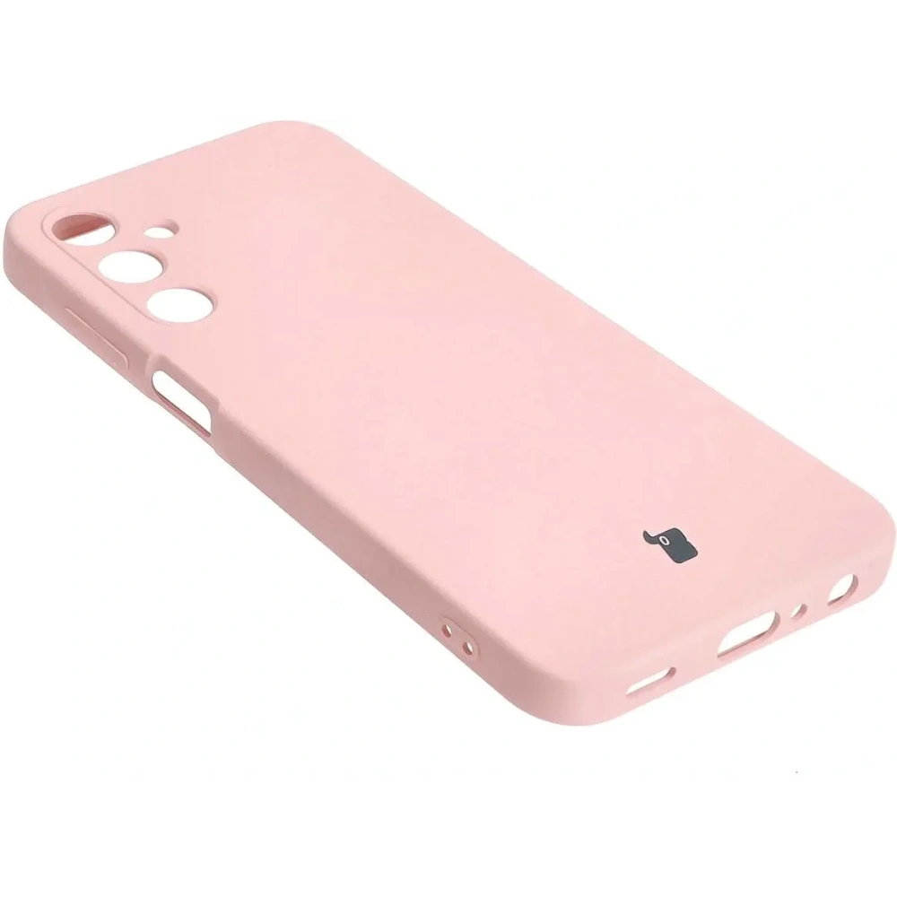 Etui Bizon Case Silicone do Samsung Galaxy A25 5G jasnoróżowe