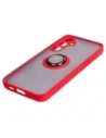 Kup Bizon Case Hybrid Ring Samsung Galaxy S23 FE füstös piros kerettel - BIZ4527 - {ean13} - Sklep Home Screen