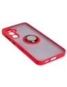 Kup Bizon Case Hybrid Ring Samsung Galaxy S23 FE füstös piros kerettel - BIZ4527 - {ean13} - Sklep Home Screen