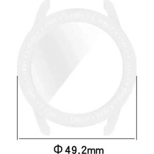 Kup Etui z osłoną ekranu Bizon Case Watch Felipe do Xiaomi Watch S3 47 mm przezroczyste - BIZ4528 - {ean13} - Sklep Home Screen
