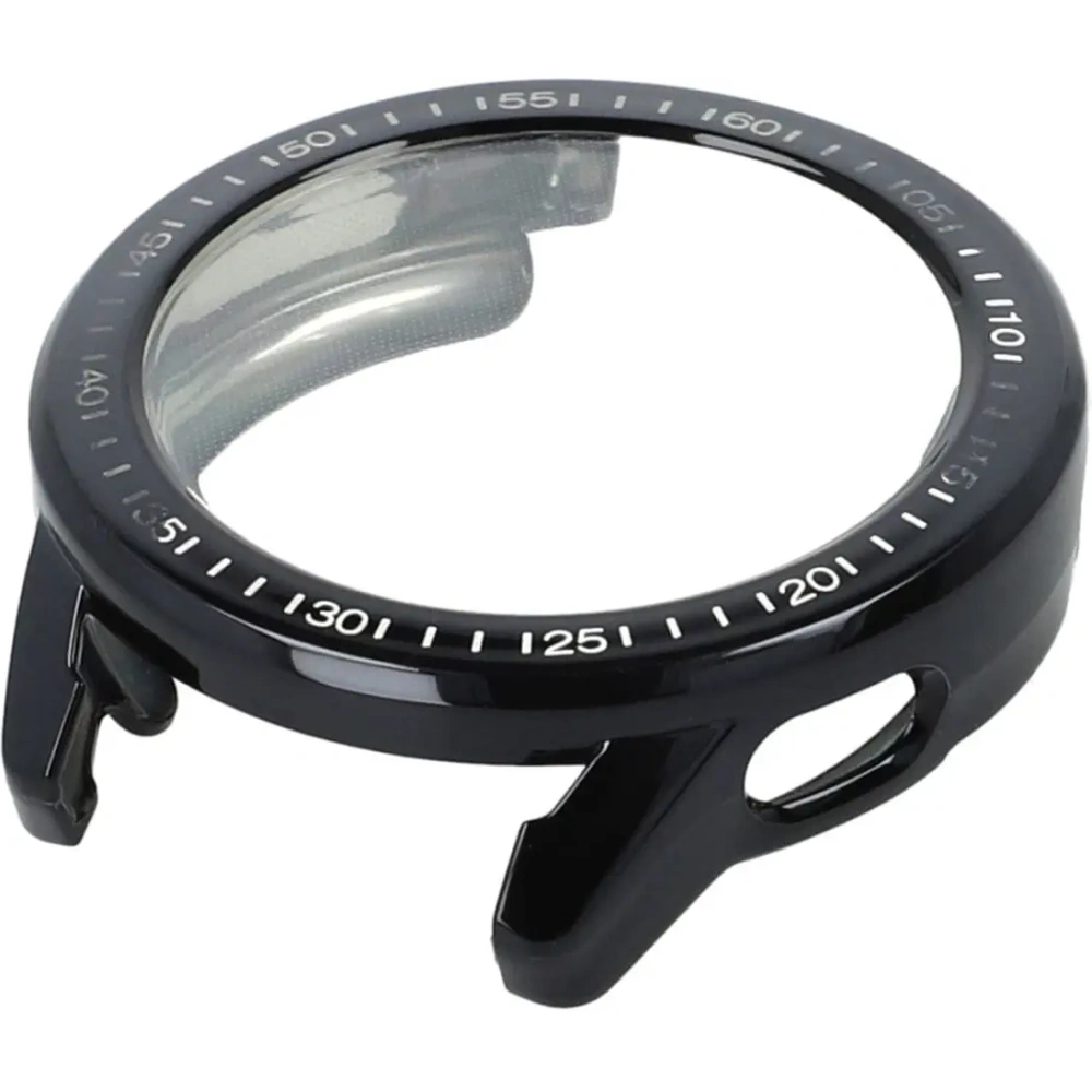 Etui z osłoną ekranu Bizon Case Watch Felipe do Xiaomi Watch S3 47 mm czarne