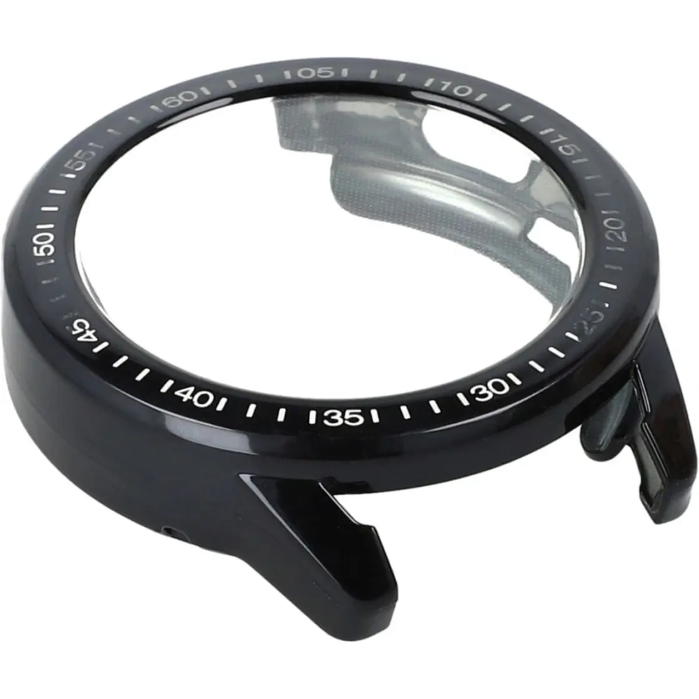 Etui z osłoną ekranu Bizon Case Watch Felipe do Xiaomi Watch S3 47 mm czarne