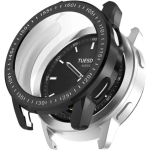 Kup Etui z osłoną ekranu Bizon Case Watch Felipe do Xiaomi Watch S3 47 mm czarne - BIZ4529 - {ean13} - Sklep Home Screen