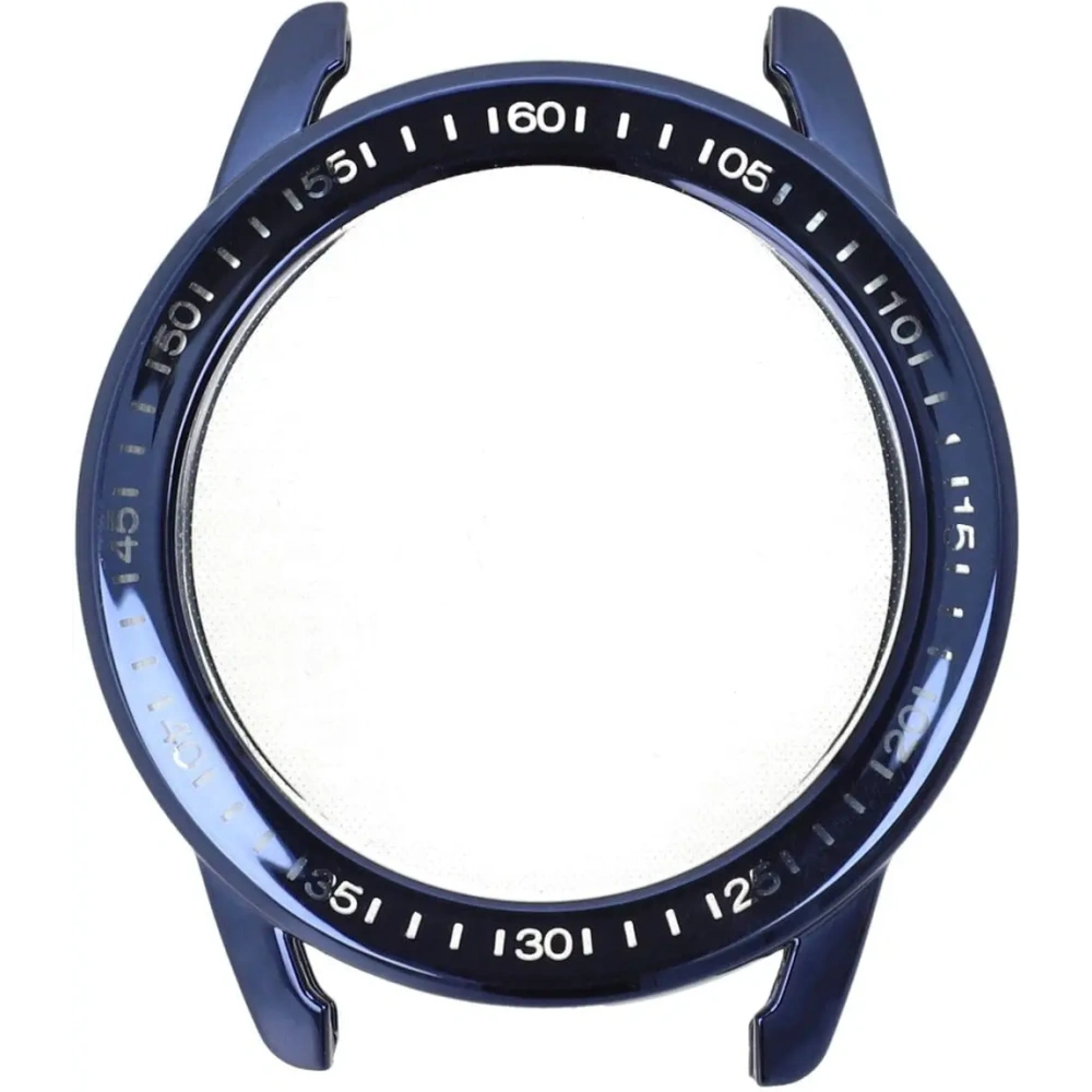 Etui z osłoną ekranu Bizon Case Watch Felipe do Xiaomi Watch S3 47 mm niebieskie
