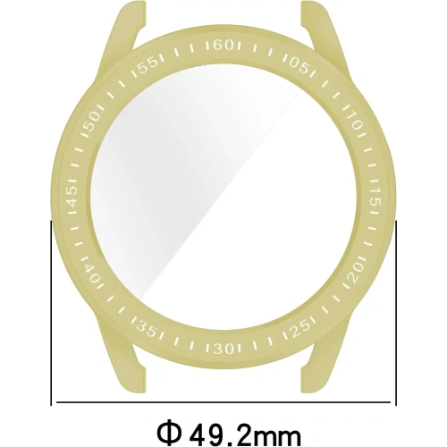 Kup Etui z osłoną ekranu Bizon Case Watch Felipe do Xiaomi Watch S3 47 mm złote - BIZ4531 - {ean13} - Sklep Home Screen