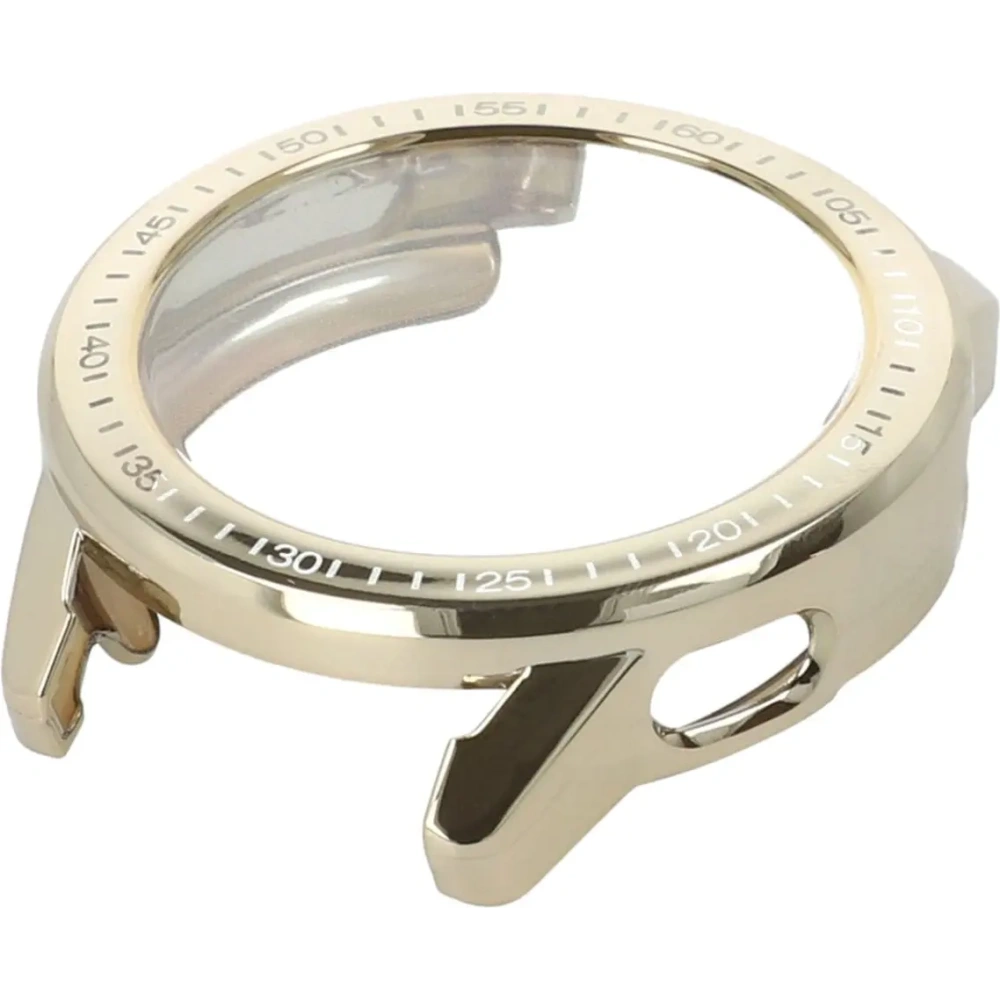 Etui z osłoną ekranu Bizon Case Watch Felipe do Xiaomi Watch S3 47 mm złote