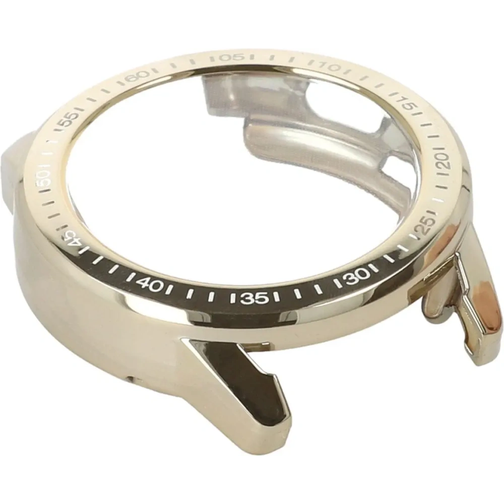 Etui z osłoną ekranu Bizon Case Watch Felipe do Xiaomi Watch S3 47 mm złote