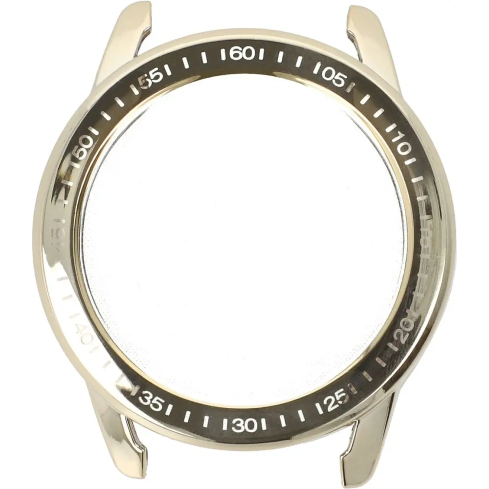 Etui z osłoną ekranu Bizon Case Watch Felipe do Xiaomi Watch S3 47 mm złote