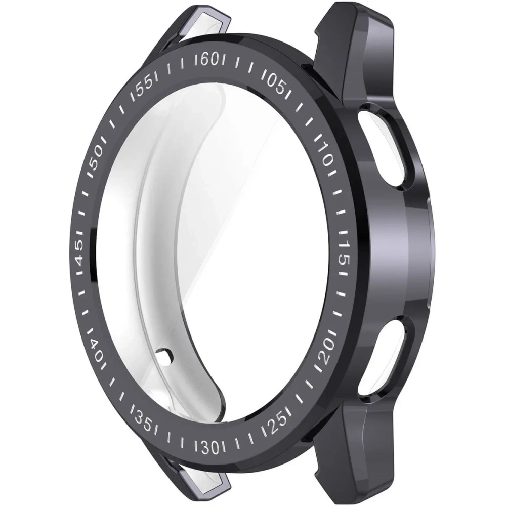 Etui z osłoną ekranu Bizon Case Watch Felipe do Xiaomi Watch S3 47 mm szare