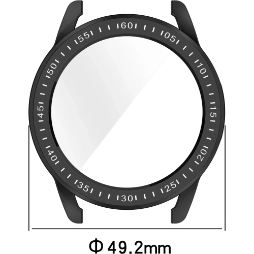 Kup Etui z osłoną ekranu Bizon Case Watch Felipe do Xiaomi Watch S3 47 mm szare - BIZ4532 - {ean13} - Sklep Home Screen