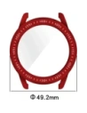 Kup Etui z osłoną ekranu Bizon Case Watch Felipe do Xiaomi Watch S3 47 mm czerwone - BIZ4533 - {ean13} - Sklep Home Screen