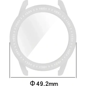 Kup Etui z osłoną ekranu Bizon Case Watch Felipe do Xiaomi Watch S3 47 mm srebrne - BIZ4535 - {ean13} - Sklep Home Screen