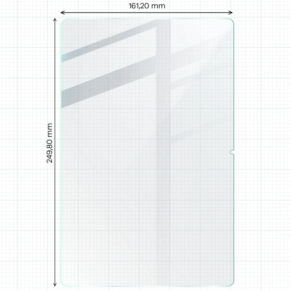 Folia imitująca papier Bizon Film Tab Papirus do Lenovo Tab M11 1 gen. [2 PACK]