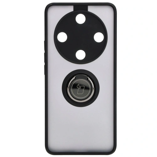 Buy Bizon Case Hybrid Ring Honor Magic6 Lite smoky with a black frame - BIZ4537 - {ean13} - Home Screen Store Europe