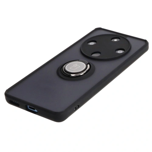 Kup Etui s úchytem na prst Bizon Case Hybrid Ring pro Honor Magic6 Lite kouřové s černým rámem - BIZ4537 - {ean13} - Sklep Home Screen