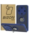 Bizon Case Hybrid Gyűrű Honor Magic6 Lite füstös színű, sötétkék kerettel