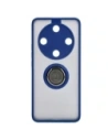 Buy Bizon Case Hybrid Ring Honor Magic6 Lite smoky with a navy blue frame - BIZ4538 - {ean13} - Home Screen Store Europe