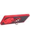 Buy Bizon Case Hybrid Ring Honor Magic6 Lite smoky with a red frame - BIZ4539 - {ean13} - Home Screen Store Europe