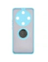 Kup Bizon Case Hybrid Ring Honor Magic6 Lite fumuriu cu un cadru de culoare albastru deschis. - BIZ4540 - {ean13} - Sklep Home Screen