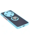 Kup Pouzdro s úchopem na prst Bizon Case Hybrid Ring pro Honor Magic6 Lite kouřové s jasně modrým rámem - BIZ4540 - {ean13} - Sklep Home Screen