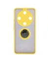 Kup Etui z uchwytem na palec Bizon Case Hybrid Ring do Honor Magic6 Lite przydymione z żółtą ramką - BIZ5112 - {ean13} - Sklep Home Screen