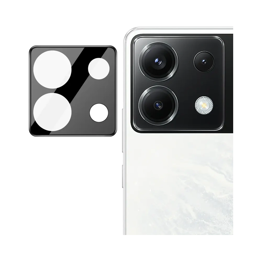 Szkło na aparat Bizon Glass Lens do Xiaomi Poco X6 / Redmi Note 13 Pro 5G [2 PACK]