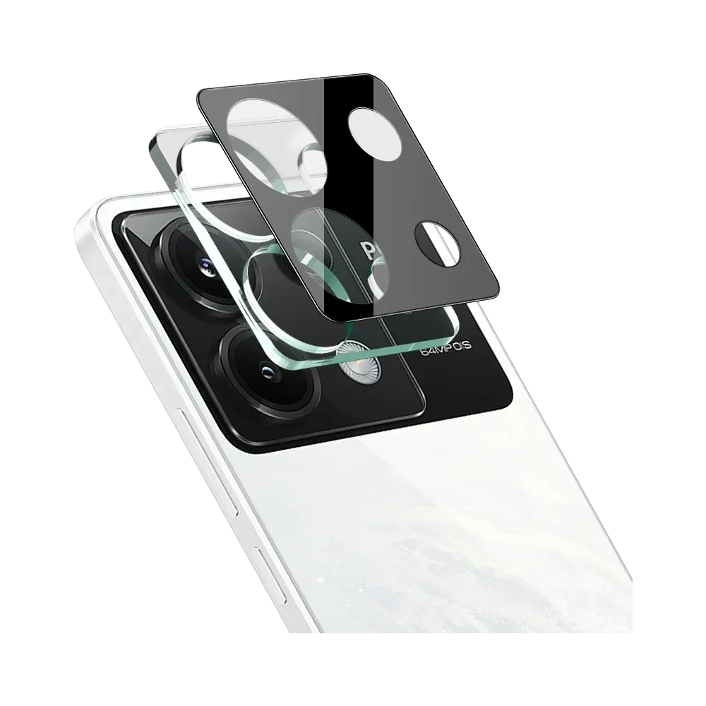 Szkło na aparat Bizon Glass Lens do Xiaomi Poco X6 / Redmi Note 13 Pro 5G [2 PACK]