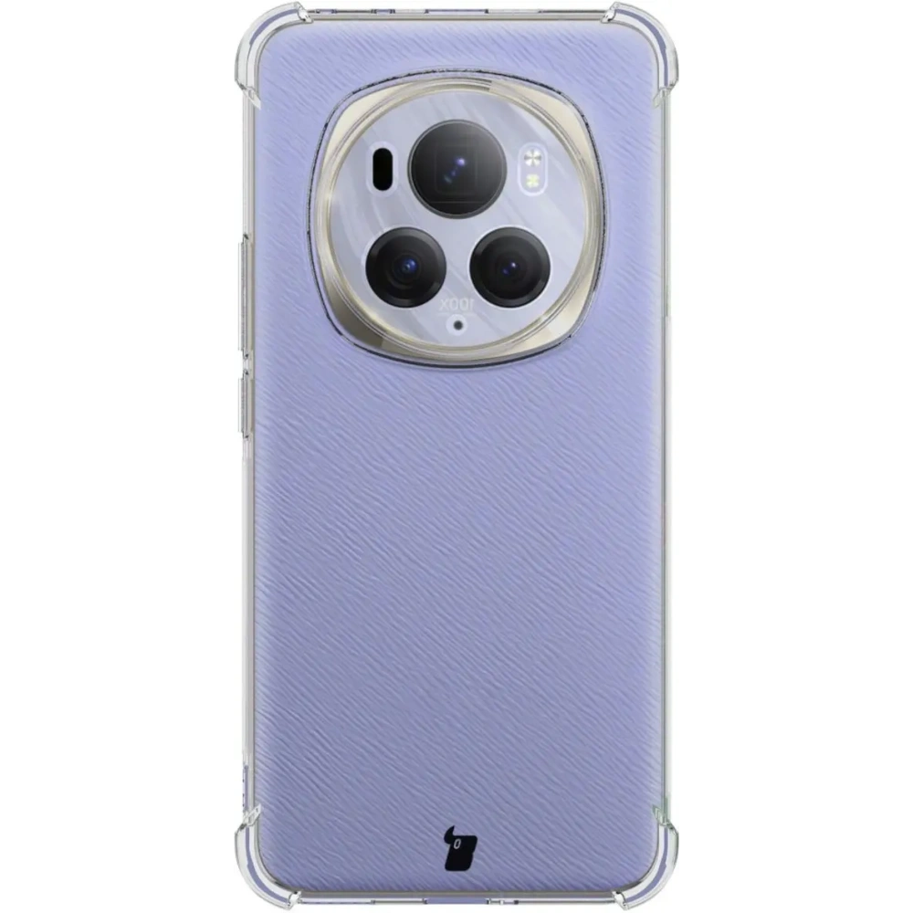 Etui Bizon Case Salpa do Honor Magic6 Pro przezroczyste