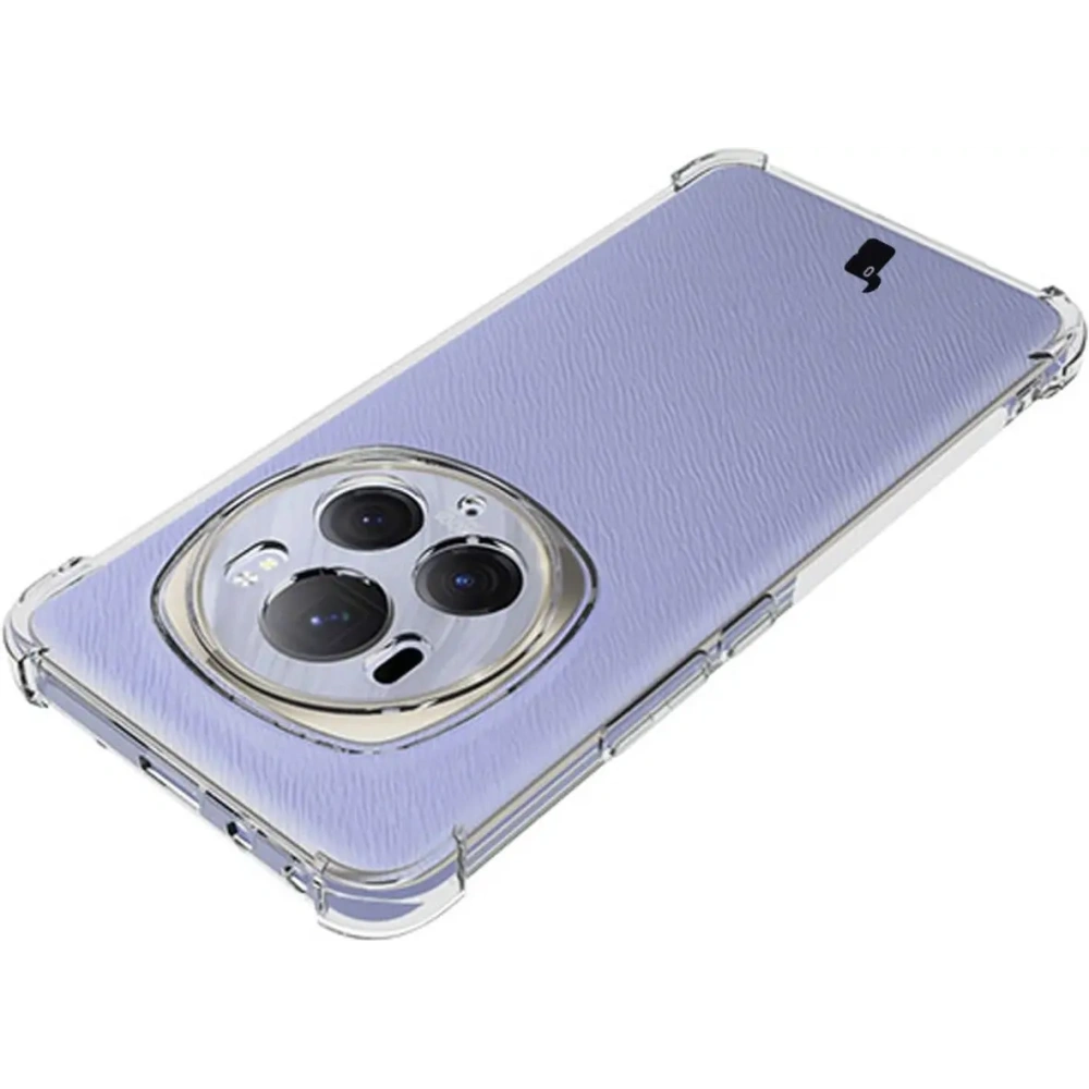 Etui Bizon Case Salpa do Honor Magic6 Pro przezroczyste