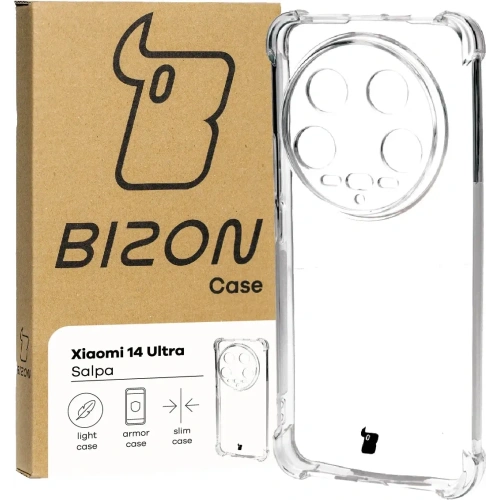 Kup Etui Bizon Case Salpa do Xiaomi 14 Ultra przezroczyste - BIZ5116 - {ean13} - Sklep Home Screen