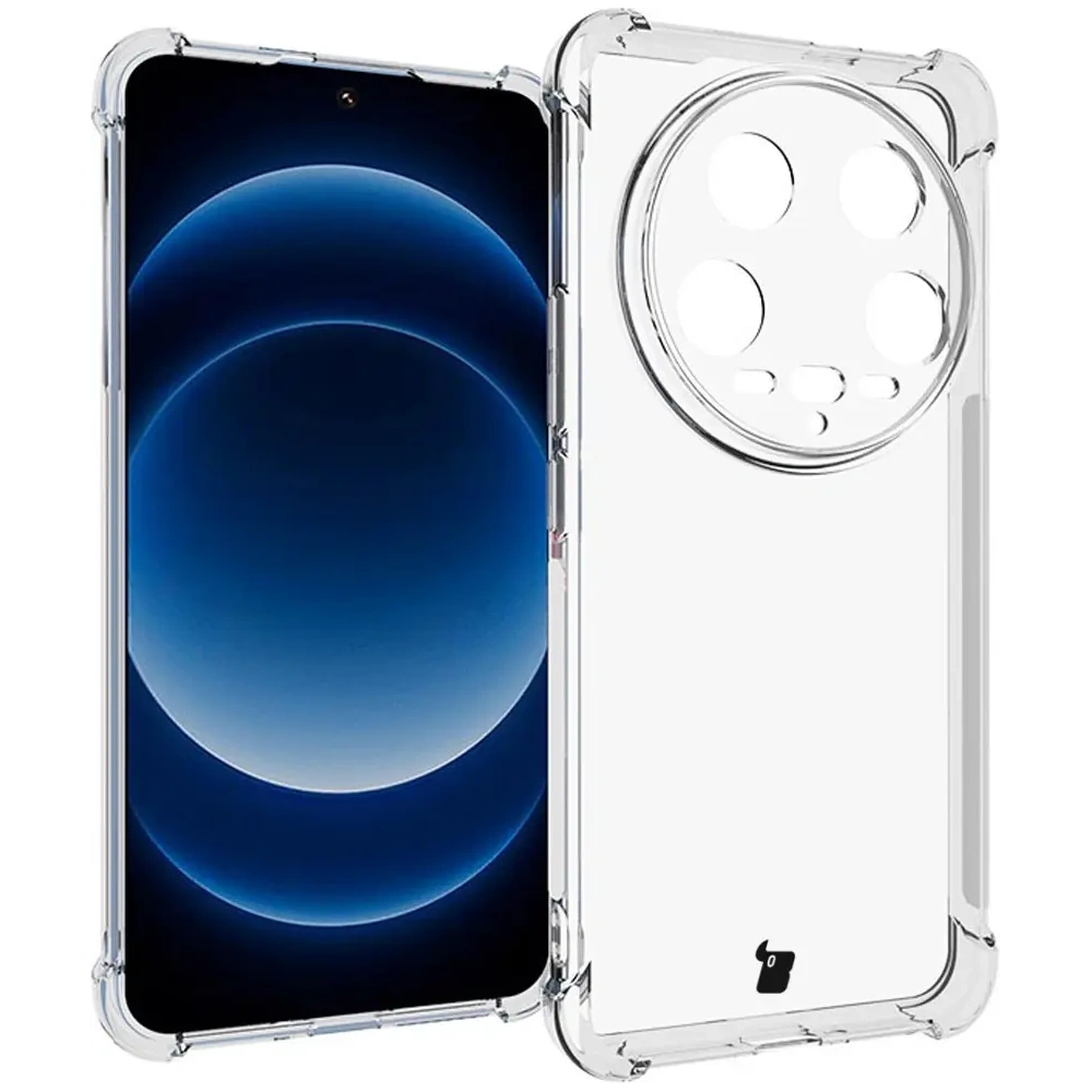 Etui Bizon Case Salpa do Xiaomi 14 Ultra przezroczyste