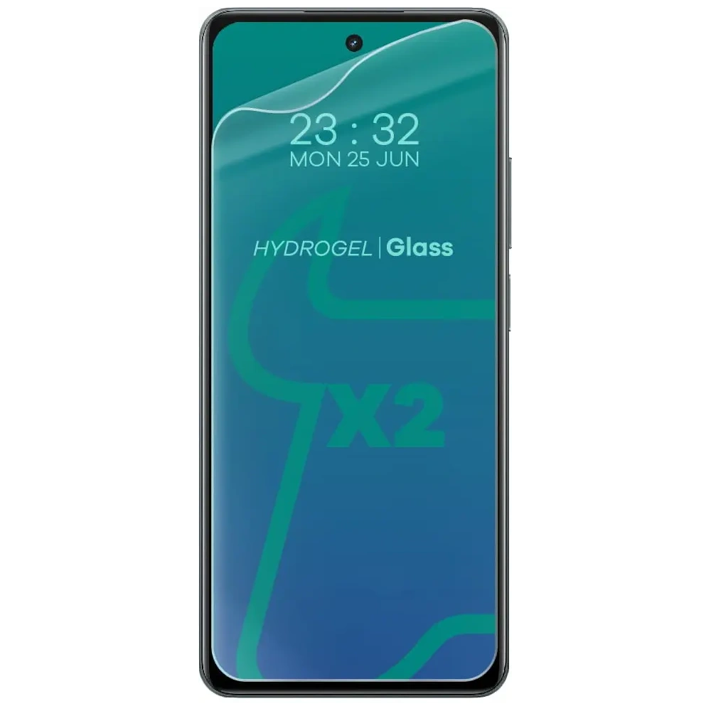Folia hydrożelowa na ekran Bizon Glass Hydrogel Front do Realme C67 4G [2 PACK]