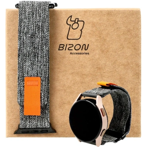 Kup Bizon Strap Watch Urban Samsung Galaxy Watch 20 mm grau melange - BIZ5129 - {ean13} - Sklep Home Screen