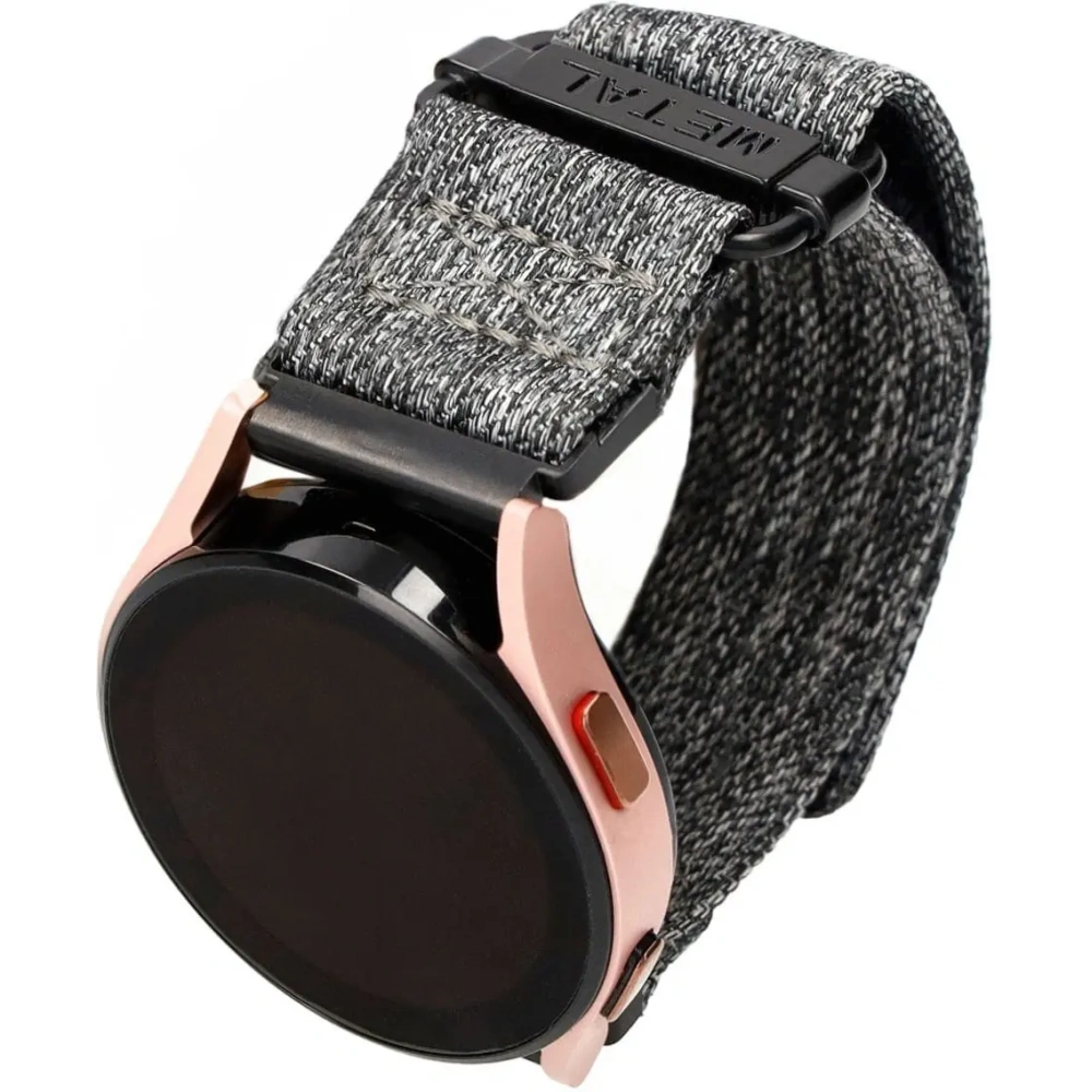 Pasek Bizon Strap Watch Urban do Samsung Galaxy Watch 20 mm szary melanż