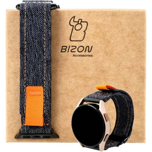 Kup Pasek Bizon Strap Watch Urban do Samsung Galaxy Watch 20 mm tmavě modrý denim - BIZ4559 - {ean13} - Sklep Home Screen