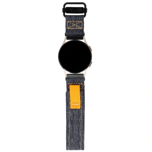 Kup Pasek Bizon Strap Watch Urban do Samsung Galaxy Watch 20 mm tmavě modrý denim - BIZ4559 - {ean13} - Sklep Home Screen