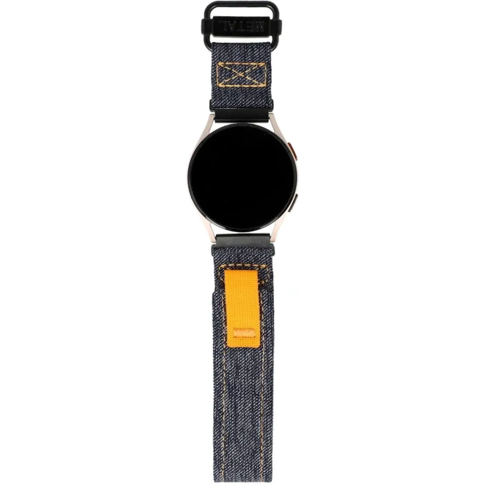 Pasek Bizon Strap Watch Urban do Samsung Galaxy Watch 20 mm ciemnoniebieski jeans