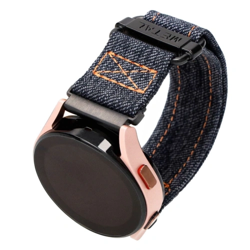 Kup Pasek Bizon Strap Watch Urban do Samsung Galaxy Watch 20 mm tmavě modrý denim - BIZ4559 - {ean13} - Sklep Home Screen