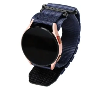 Kup Sportowy pasek do zegarka Bizon Strap Watch Adventure do Samsung Galaxy Watch 20mm granatowy - BIZ4560 - {ean13} - Sklep Home Screen