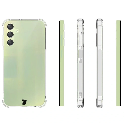 Kup Etui + 2x szkło na ekran + obiektyw Bizon Case Clear Pack do Samsung Galaxy A15 4G/5G przezroczyste - BIZ4565 - {ean13} - Sklep Home Screen
