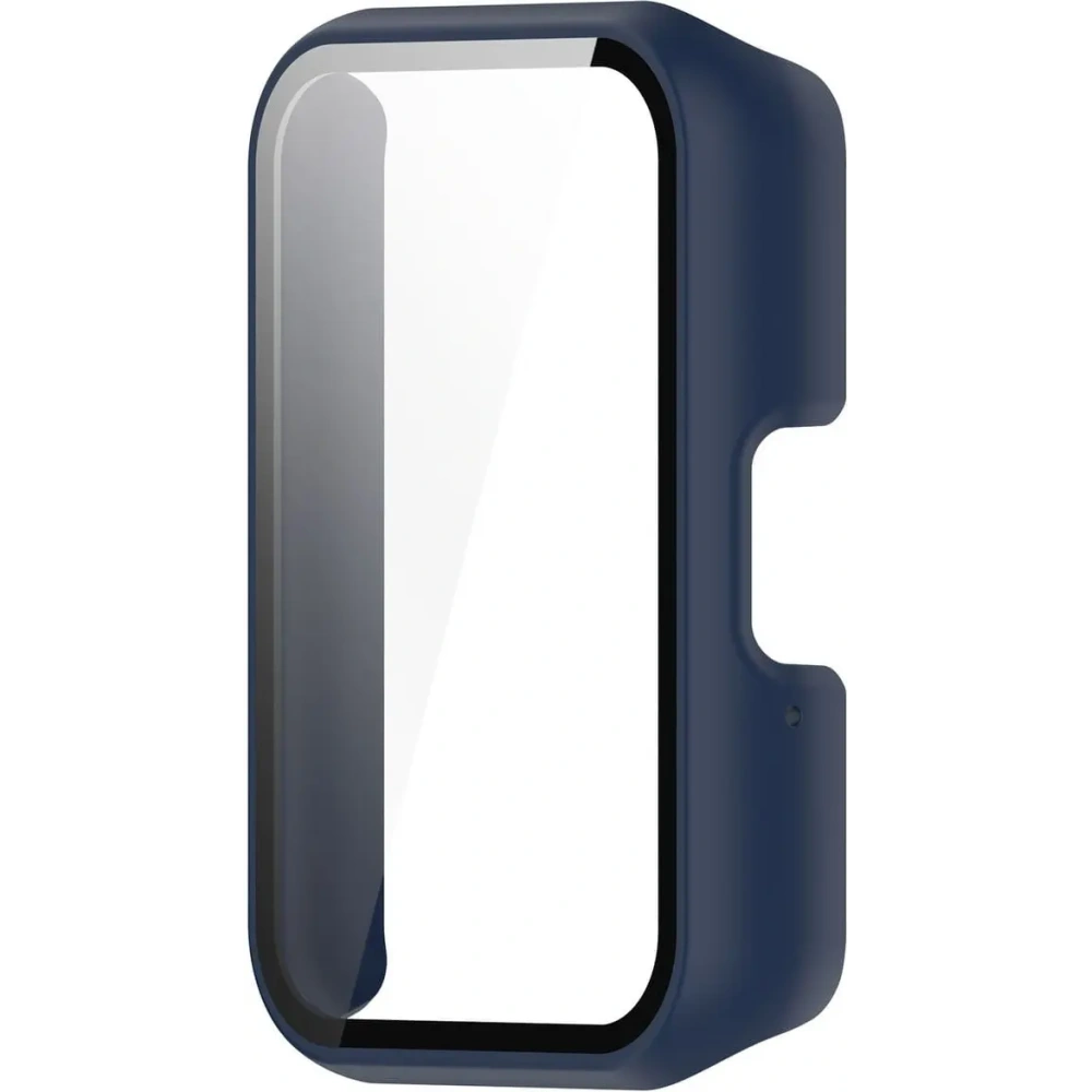 Etui Bizon Case+Glass Watch do Samsung Galaxy Fit 3 niebieskie