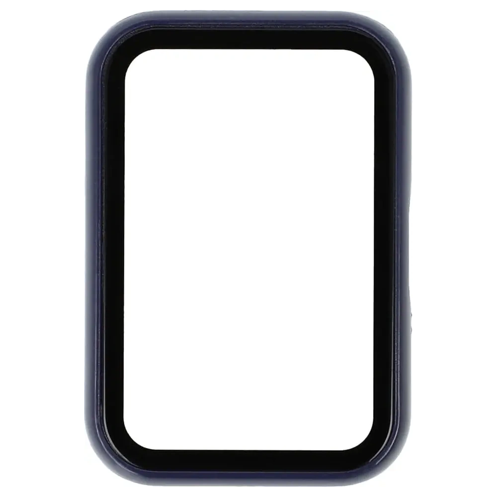 Etui Bizon Case+Glass Watch do Samsung Galaxy Fit 3 niebieskie