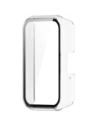 Etui Bizon Case+Glass Watch do Samsung Galaxy Fit 3 przezroczyste
