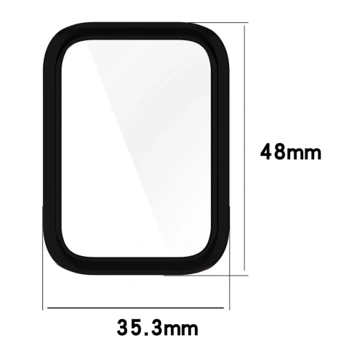 Kup Etui z osłoną ekranu Bizon Case Watch Felipe do Xiaomi Smart Band 8 Pro czarne - BIZ4571 - {ean13} - Sklep Home Screen