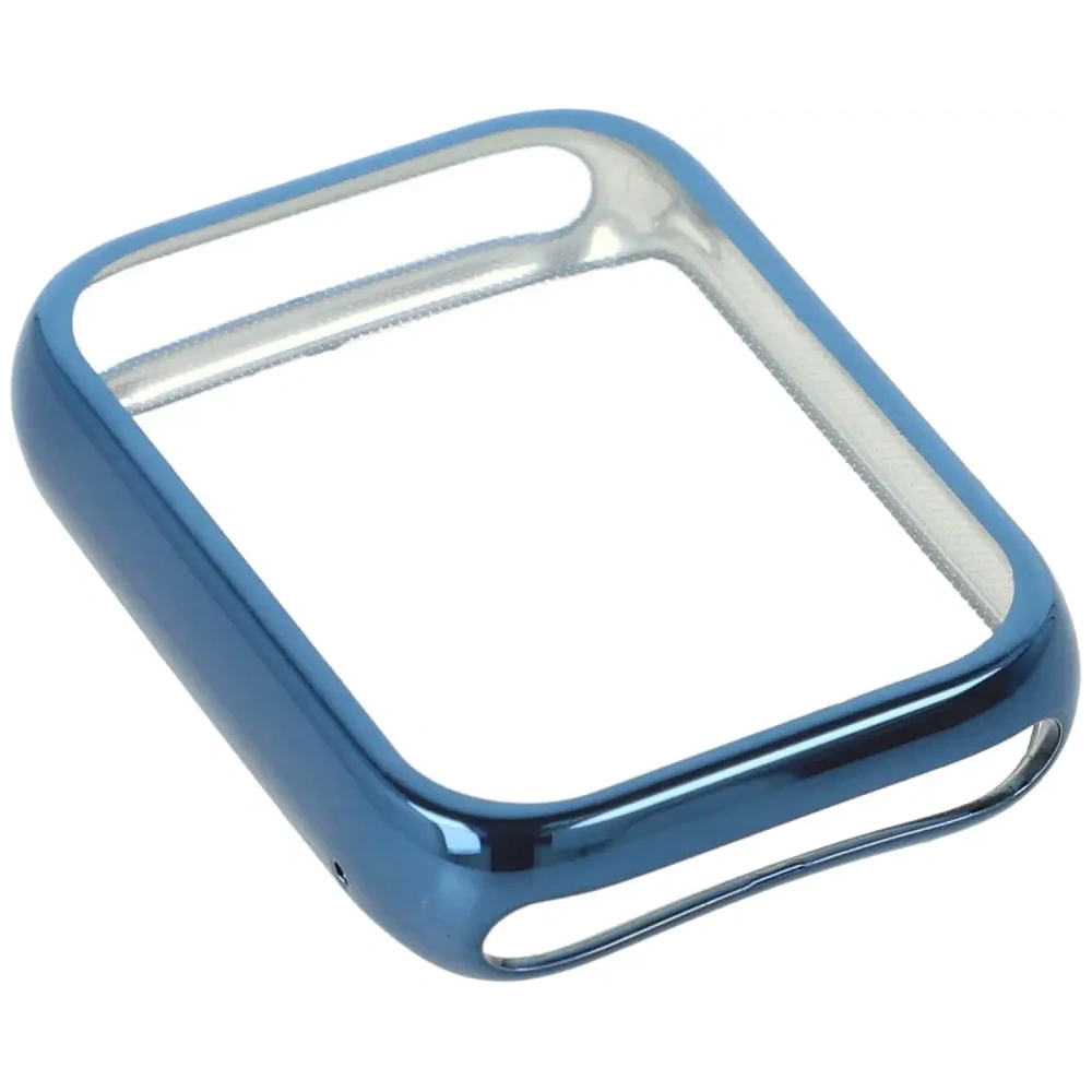 Etui z osłoną ekranu Bizon Case Watch Felipe do Xiaomi Smart Band 8 Pro niebieskie