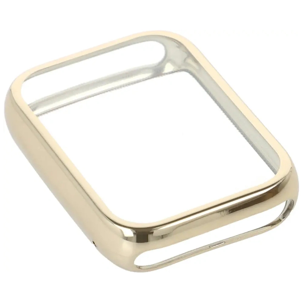 Etui z osłoną ekranu Bizon Case Watch Felipe do Xiaomi Smart Band 8 Pro złote