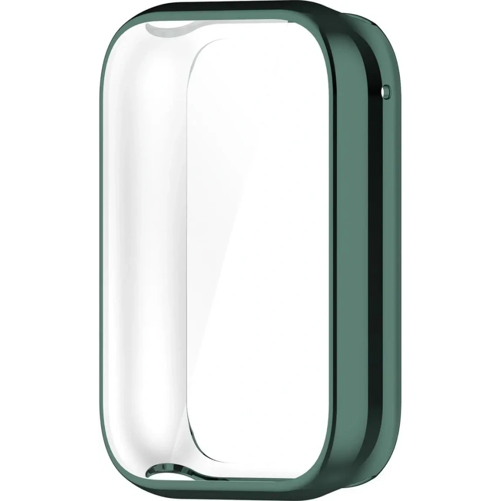 Etui z osłoną ekranu Bizon Case Watch Felipe do Xiaomi Smart Band 8 Pro zielone